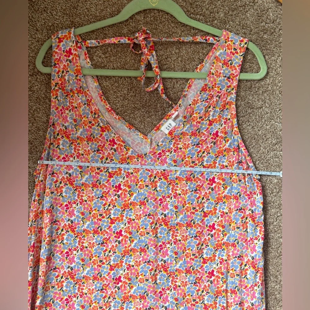 GAP Pink and Orange Sleeveless Sundress - Picture 4 of 5